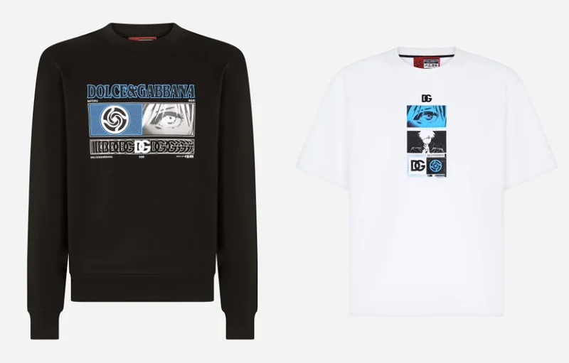 ドルチェ＆ガッバーナ × 呪術廻戦」コラボ発売！ Tシャツやバッグなど