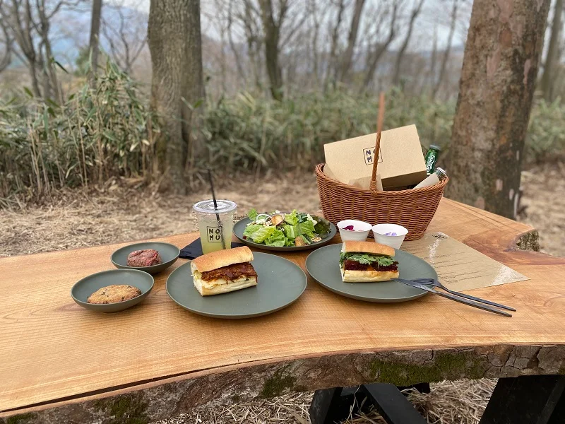 『ニコライ バーグマン 箱根 ガーデンズ』のカフェメニュー