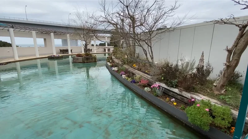 徳島県　大塚国際美術館　モネの池