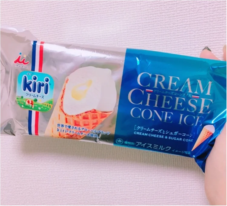 《みんな大好きKiriコラボ♡》Kiriのおいしさ詰まったコーンアイスが絶品♡！