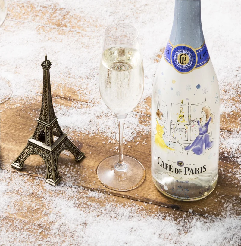 ホームパーティにうってつけ！　スパークリングワイン『カフェ・ド・パリ パリの雪』が今年も登場☆
