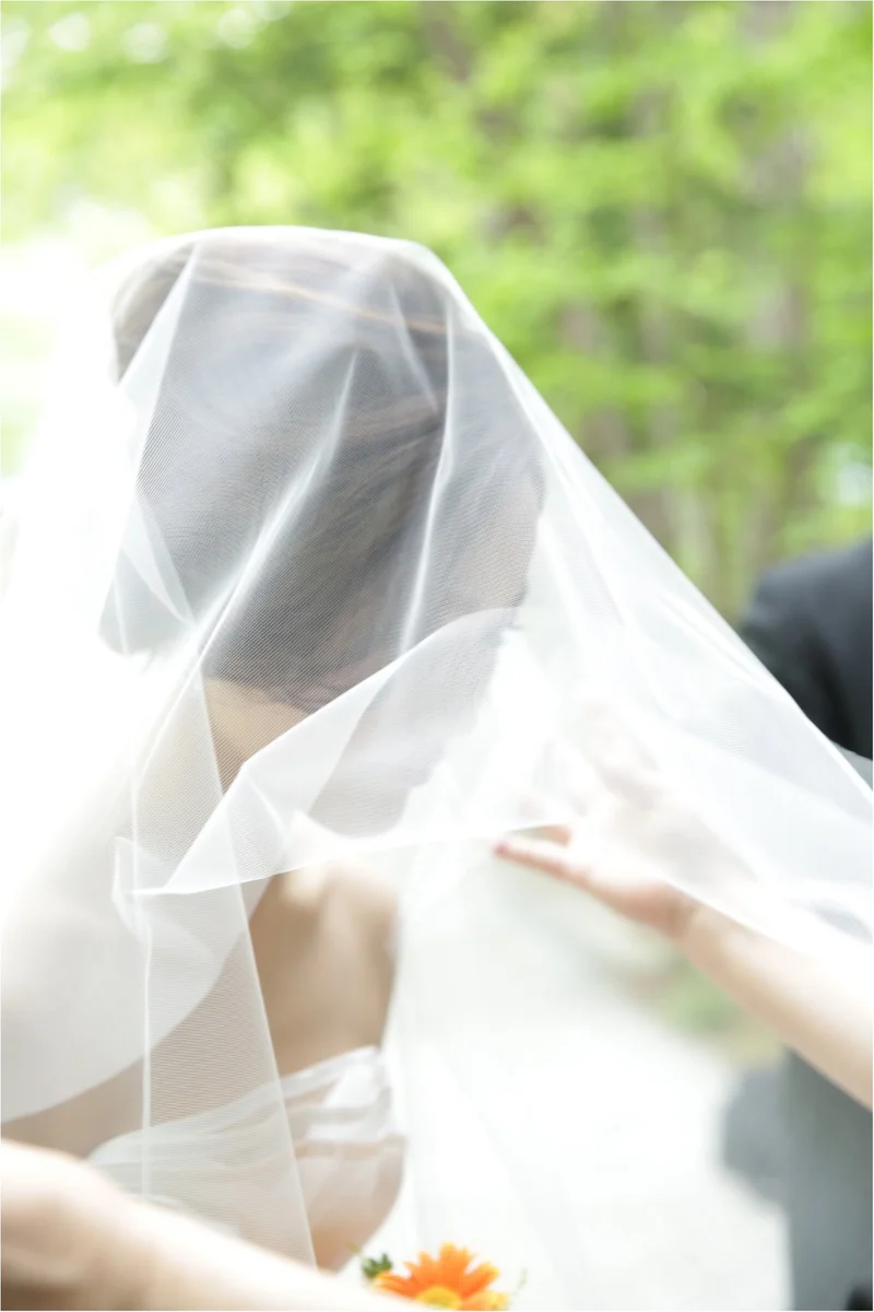 軽井沢高原教会で結婚式をあげる花嫁は幸せの画像_4