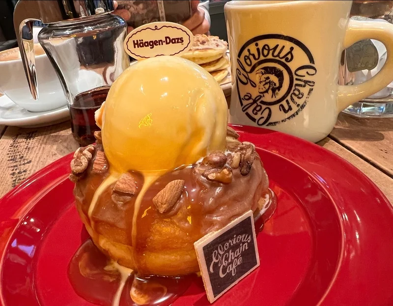 「Glorious Chain Cafe」は、アパレルブランド『DIESEL』が手掛けるアメリカンダイナー・カフェ。