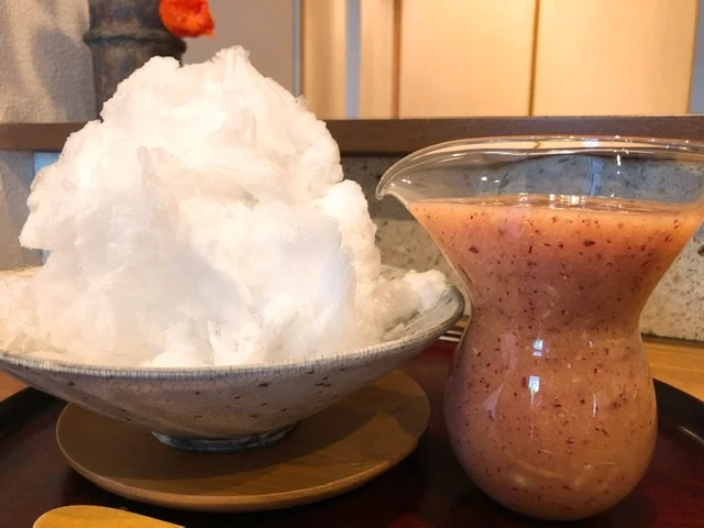 【新神戸】割烹料理店のかき氷が絶品