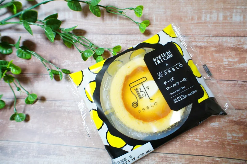 《注目のコラボ❤️》【ローソン × PABLO】チーズロールケーキを食べてみました☻！