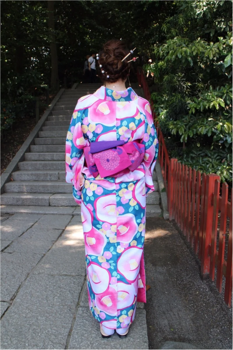 レンタル着物で鎌倉へ！私の着物コーデをごの画像_3