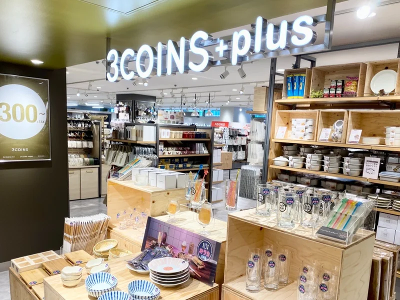 『3COINS』スリーコインズ（スリコ）が銀座に初出店、店内写真