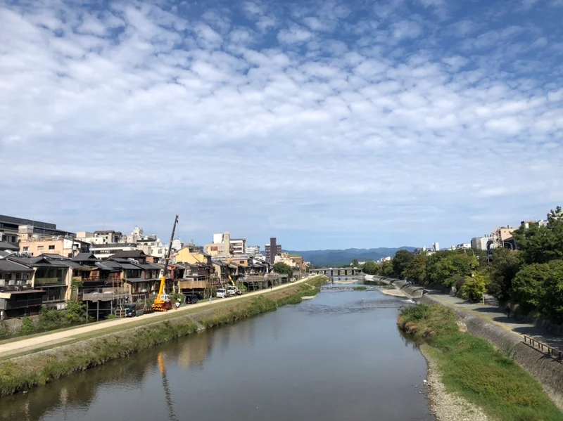 京都鴨川の写真