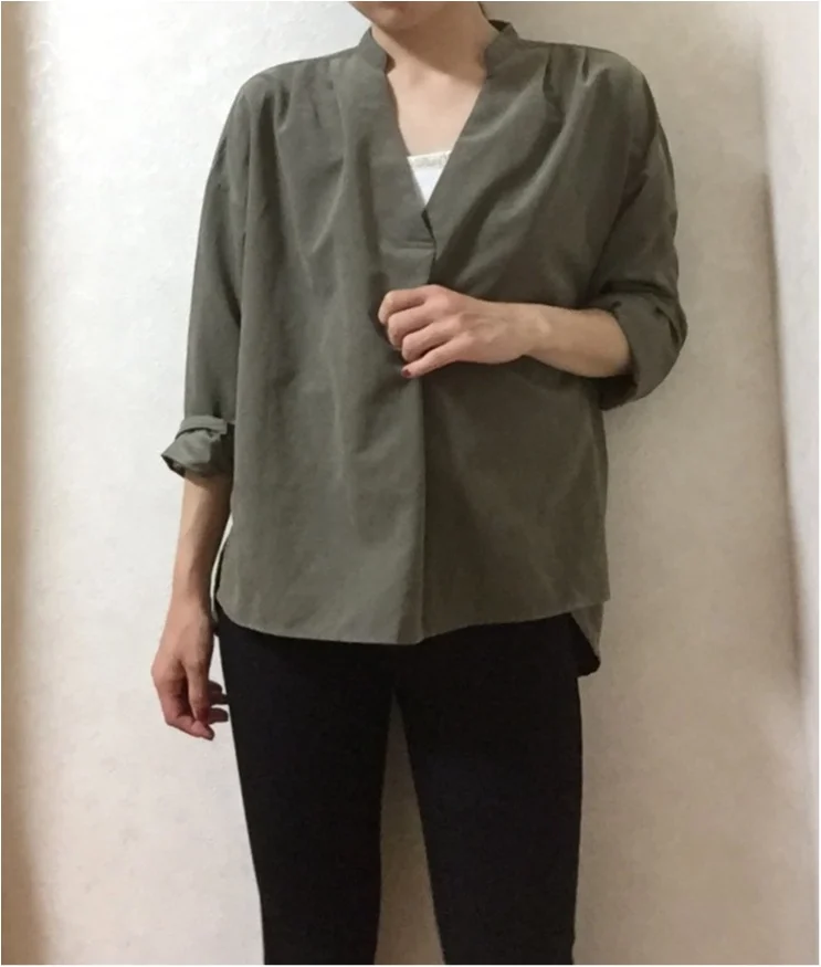 秋服と相性◎なスキニーデニム♡UNIQLの画像_5