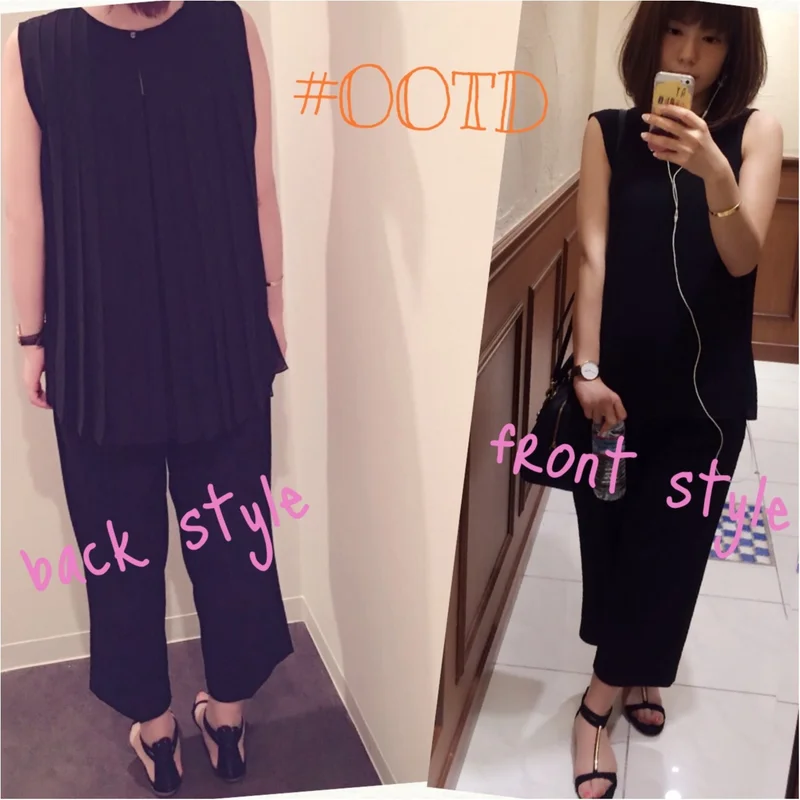 #OOTD UNIQLOセットアップ風コーデ☆