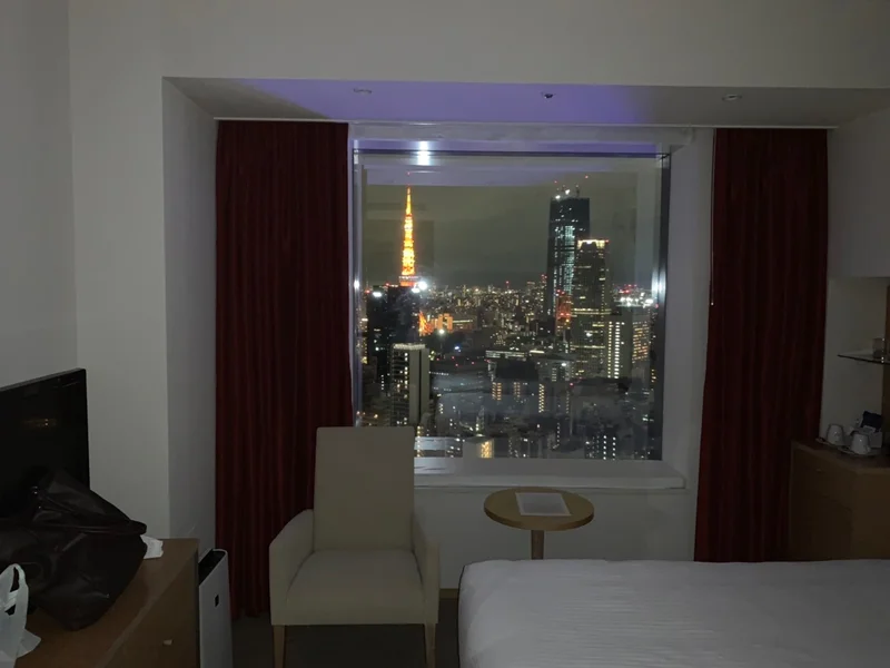 【パークホテル東京】東京タワーの夜景を眺の画像_5