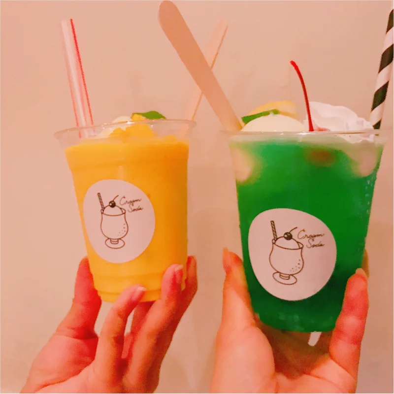 ★流行のクリームソーダ♪名古屋で飲むなら、まずココへ行くべし！★