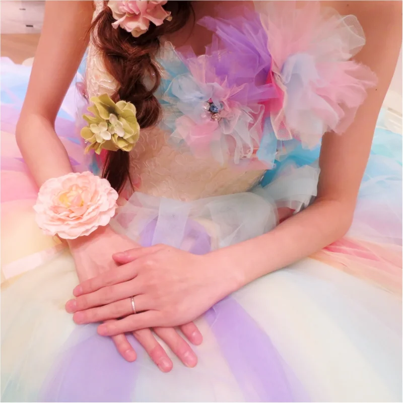 【Wedding】ウェディングドレス《 の画像_3