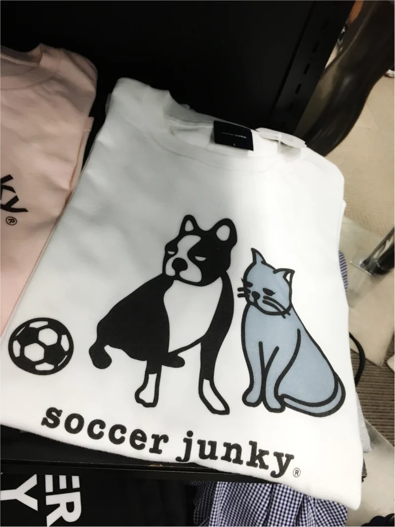 犬のロゴで人気のスポーツ系ブランド Soccer Junky サッカージャンキー 展示会に行ってきました モアハピ のぞみ Moreインフルエンサーズブログ Daily More