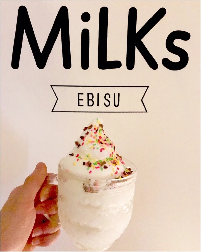 【FOOD】恵比寿のカフェはココもおすすめ♡！新感覚ソフトクリーム×かわいいいっぱいの「MiLKs」