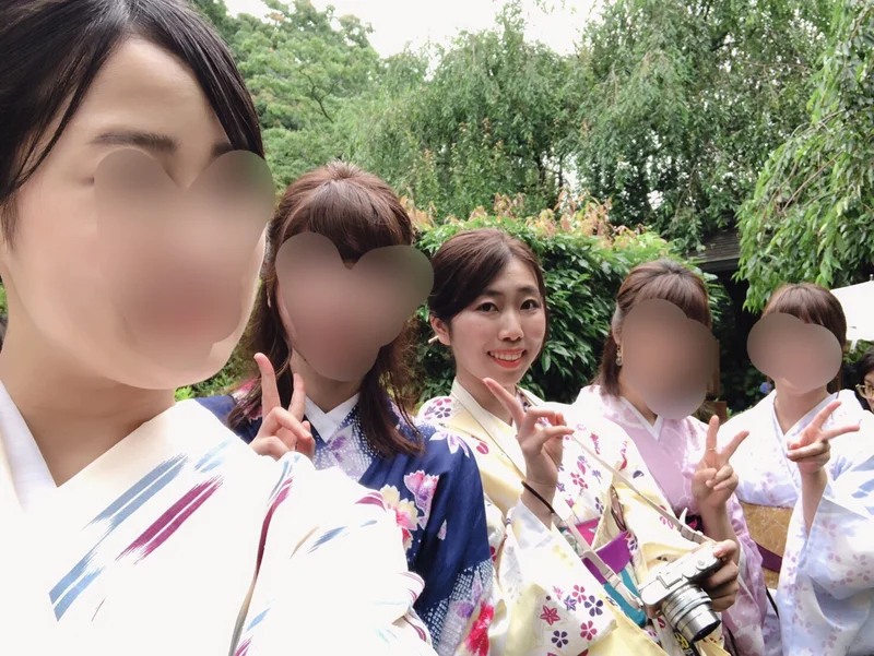 夏着物で鎌倉女子旅♡  紫陽花がとってもの画像_10