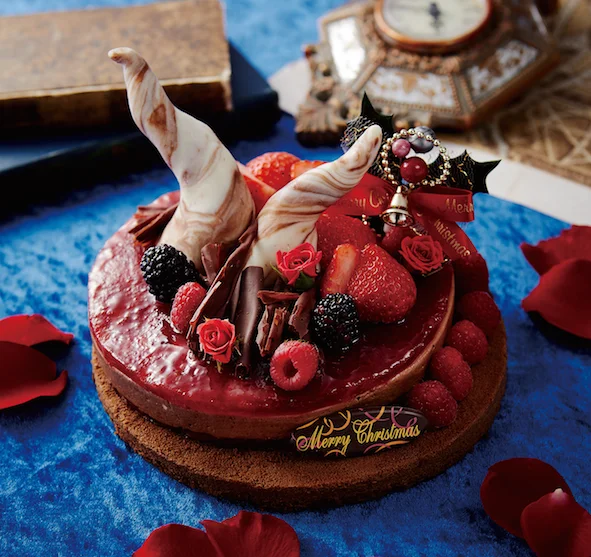 今年のテーマは『美女と野獣』♡　『京王プラザホテル』のクリスマスケーキはロマンティックさNo.1！