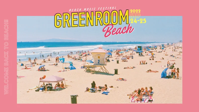 『グリーンルーム ビーチ（GREENROOM BEACH）』ビジュアル