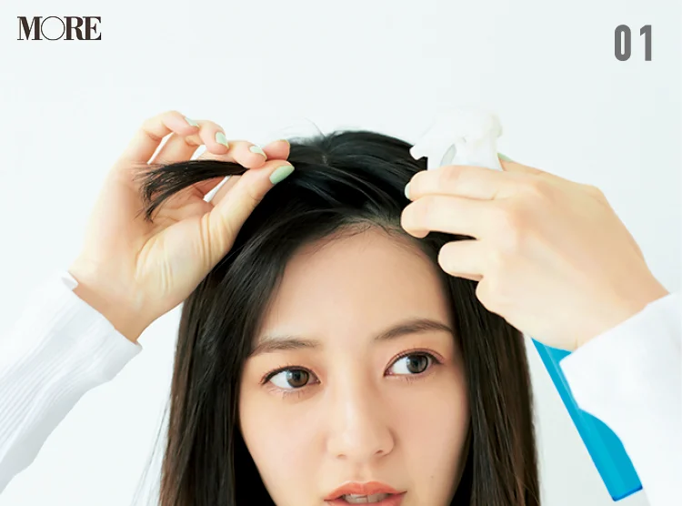 前髪のくせの直し方や寝ぐせを予防する方法の画像_5