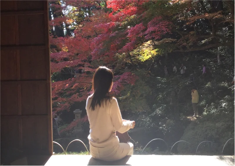 紅葉　広島　吉水園