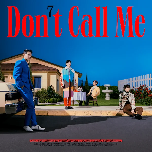 SHINeeの7thフルアルバム「Don’t Call Me」のジャケット写真