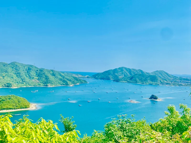 【徳島】絶景ドライブの休憩処！釣り屋形が浮かぶ海を見渡せる《四方見展望台》へ♡