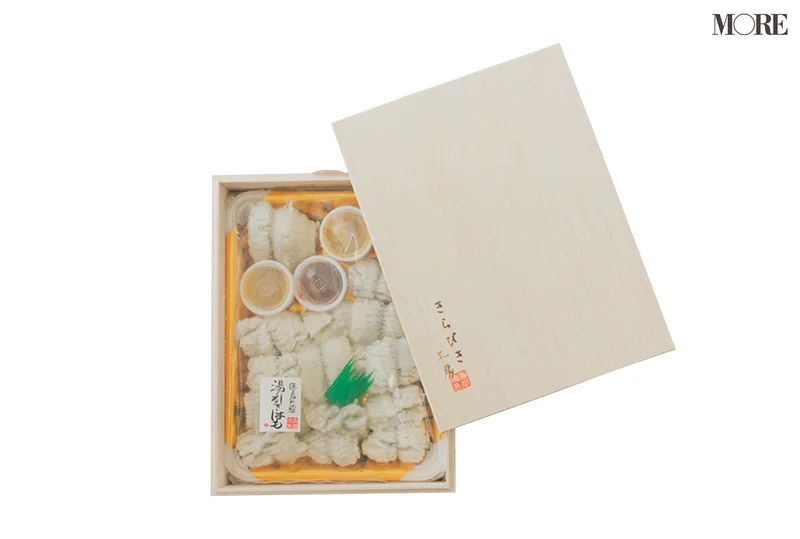 徳島県のおすすめお取り寄せグルメ「きらびき工房」のハモの湯引き、パッケージ