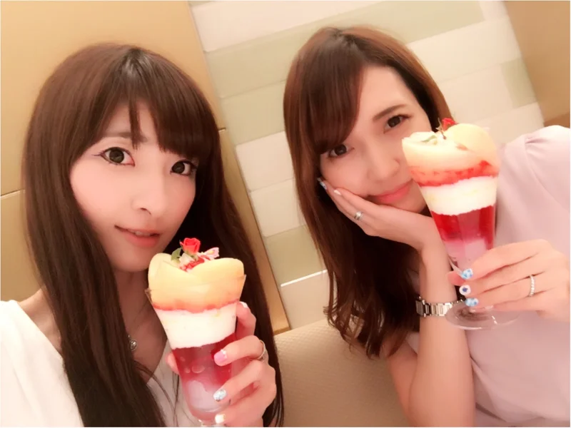 ♡桃をまるごと使った豪華パフェ【渋谷・西の画像_6