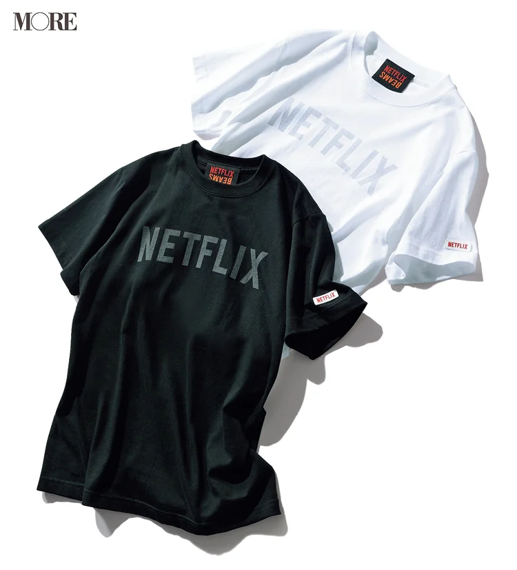 Netflix×ビームスのパックTシャツ
