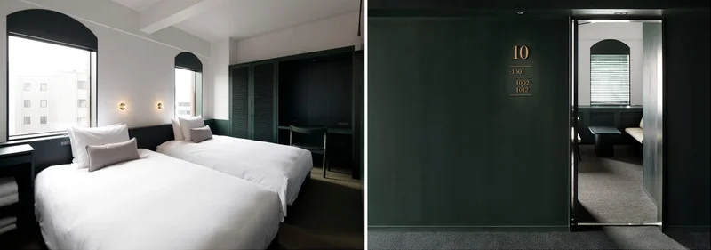【東京のおしゃれなホテル】『DDD HOTEL』の部屋「スーペリアツイン」