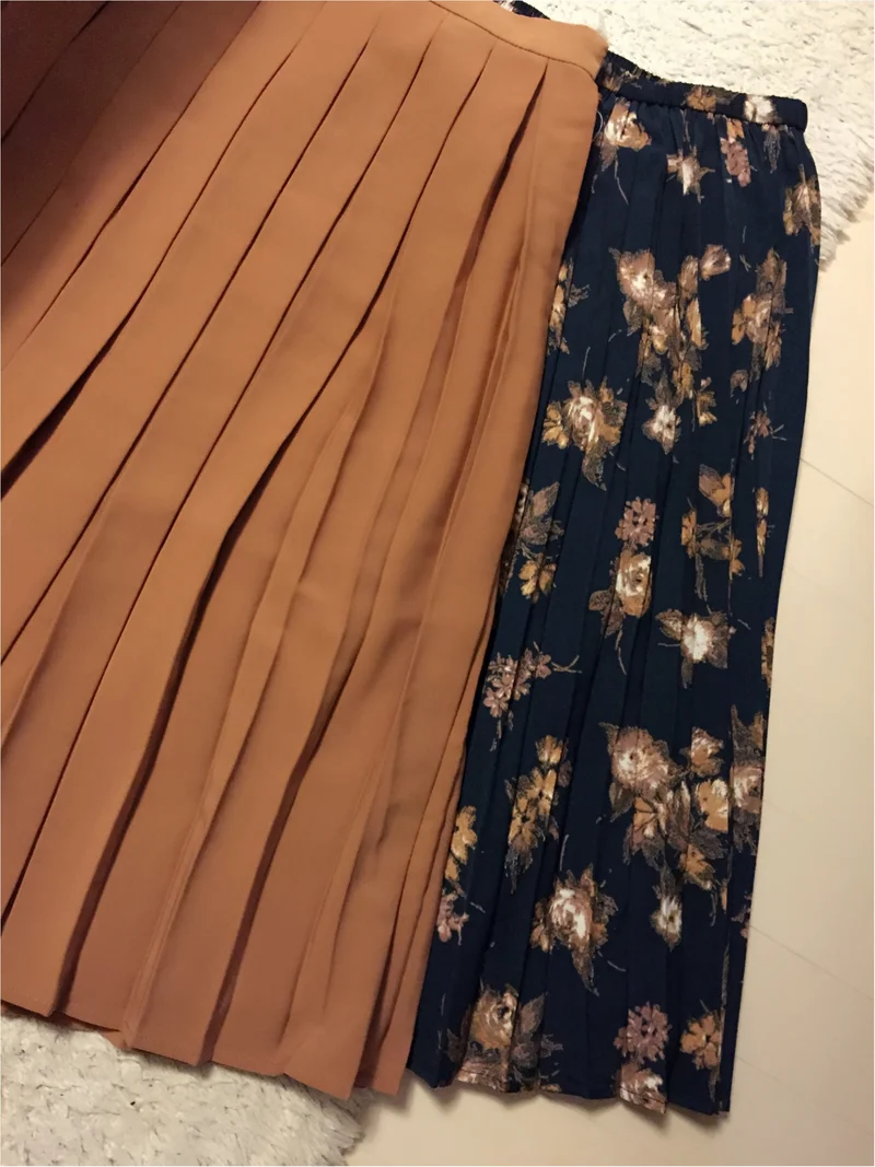 ♡秋服はもう買った？？GUの1990円スカートで秋のカワイイは作れる！！♡
