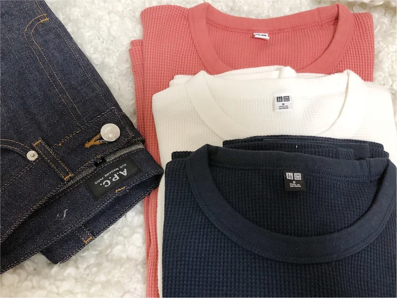 ユニクロマニア 待ってました ユニクロ メンズアイテム ワッフルクルーネックｔ がカラバリ豊富で女子にもおすすめ Moreインフルエンサーズブログ More