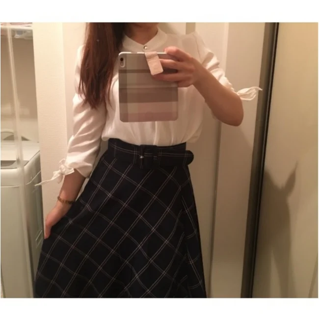 今年の流行！♥ミディ丈スカートで作る♡通の画像_3