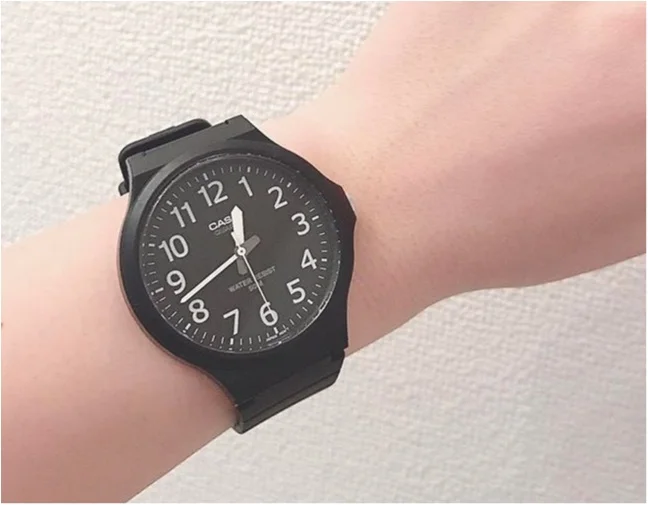 《お洒落さんになりたいならこれ♡》シンプルかわいいCASIOの腕時計はマストハブ！！
