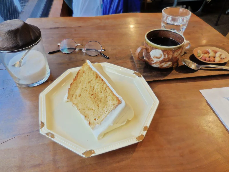 【三鷹】モリスケ・横森珈琲　シフォンケーキがここまでおいしいなんて♡