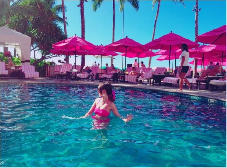 【TRIP】憧れのピンクパレス♡ロイヤルハワイアンのプールがフォトジェニックすぎる♡
