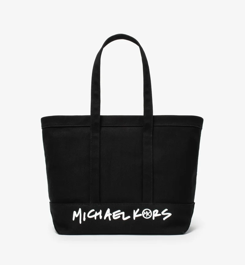マイケル マイケル･コースの通勤バッグ THE MICHAEL BAG キャンバストート ラージ