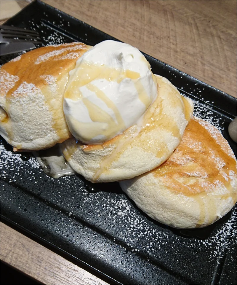 ふわっふわの米粉パンケーキを裏参道ガーデの画像_2