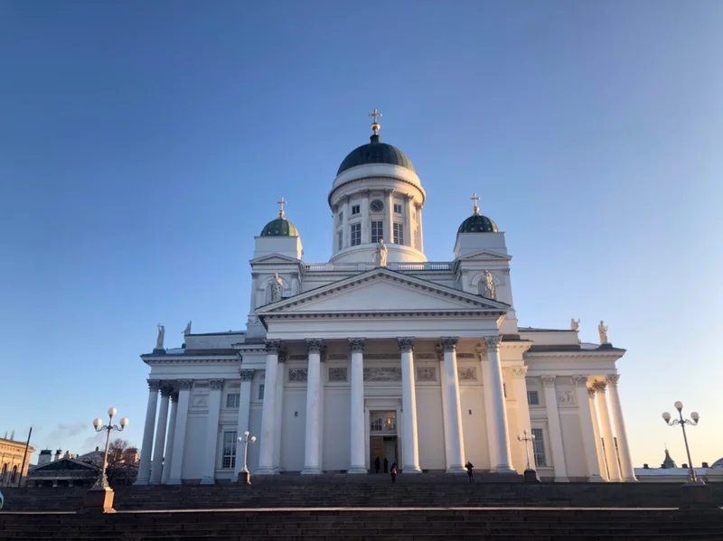 私が撮ったヘルシンキ大聖堂の写真