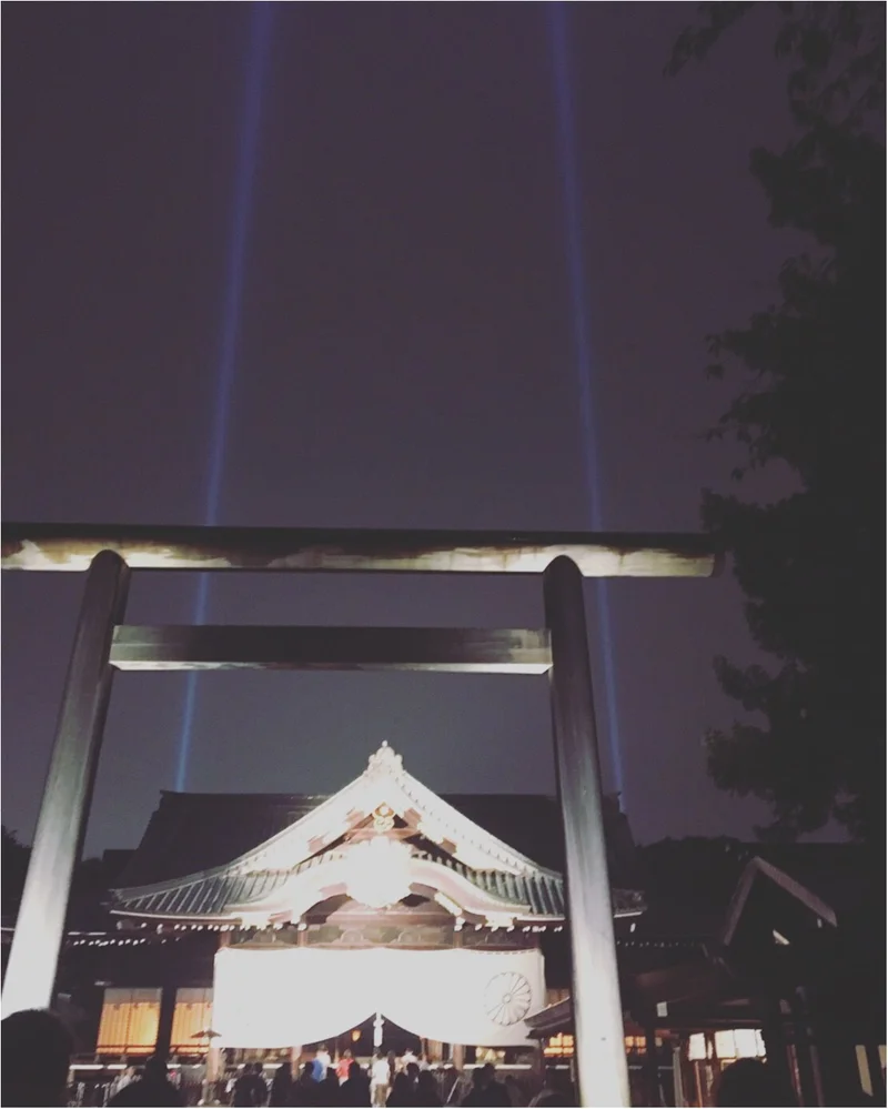 【靖国神社ライトアップ】秋の夜長参拝イベの画像_5