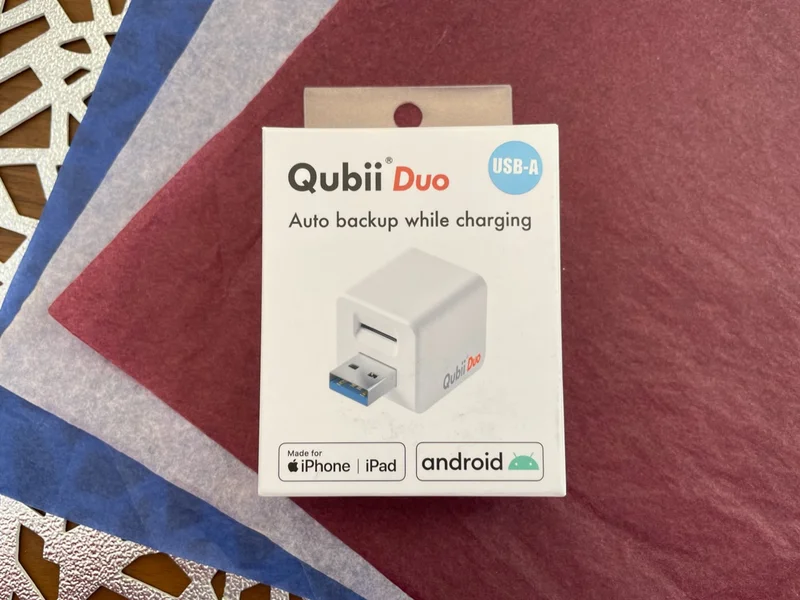 【Qubii】iphoneのデータを簡単に保存