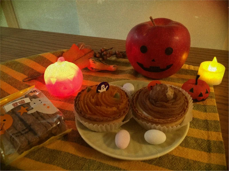 【Happy halloween♡】今年は仮装してないけど、食べ物でハロウィン気分を楽しむ！！