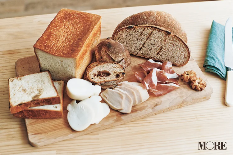 長野県のおすすめお取り寄せグルメ「わざわざ」のパンと生ハム・チキンハム・チーズのセット