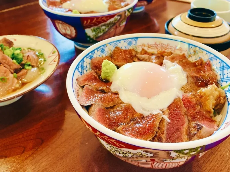 熊本県のお食事処『いまきん食堂』の「あか牛丼 」