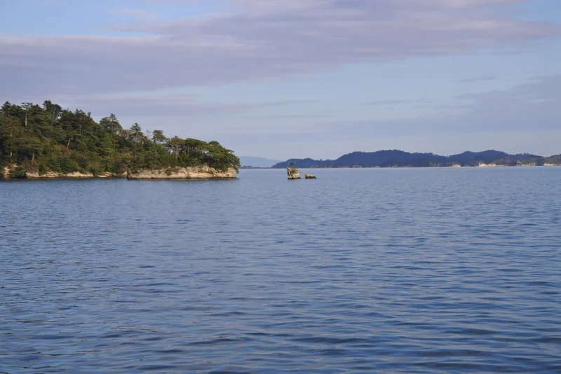 日本三景「松島」の遊覧船