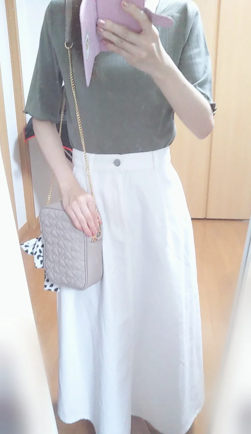 【GU】夏のイベントもこれでOK？♥「デニムフレアマキシスカート」で“おとなかわいい”コーデ(*´ｪ`*)