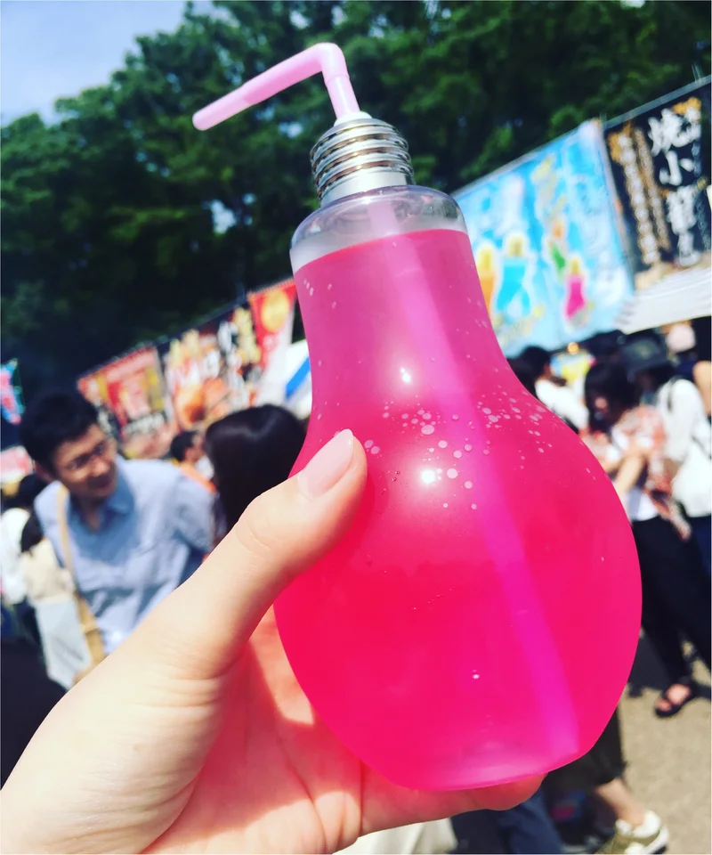 ♡話題の電球ソーダもあります！！上野で開催中の台湾フェスティバルへ行ってきました♡