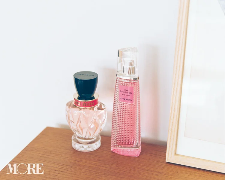 サクラの季節にまといたいピンクの 新作香水♡ 『ミュウミュウ』と『パルファム ジバンシイ』の香りに恋して♡♡