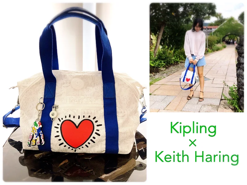 【NEW!】《Kipling×Keith Haring》ポップなデザインがファッションのアクセントに♡ GoTo Travelに大活躍の2wayバッグ！