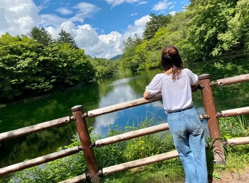 長野県・軽井沢の雲場池